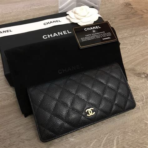 chanel classic grained calfskin|Chanel grained calfskin wallet.